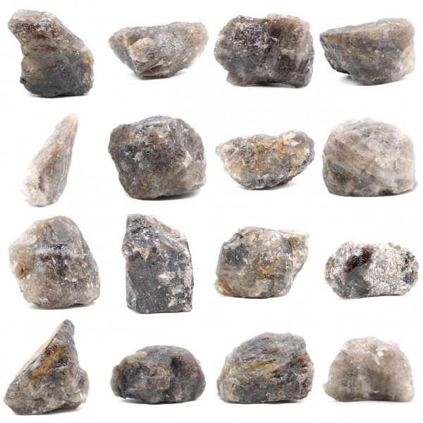 Quartz fumé brut de Madagascar