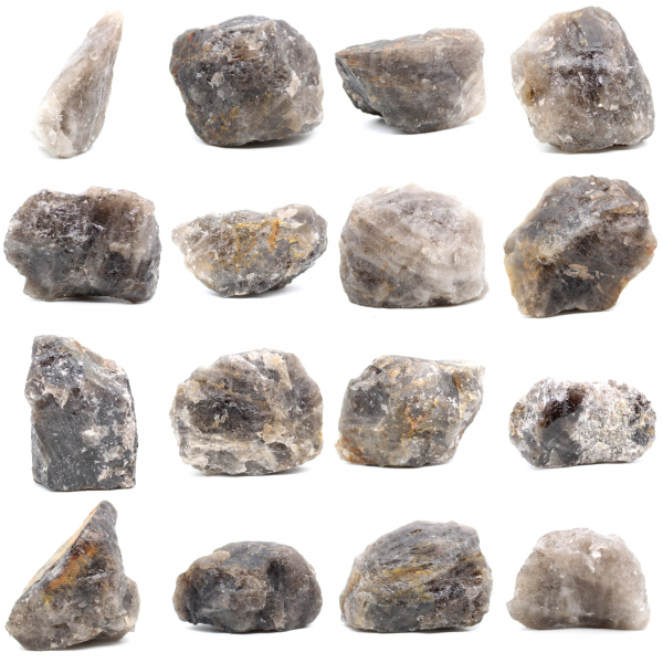 Quartz fumé brut de Madagascar