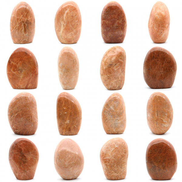 Pierre de lune rose microline de décoration