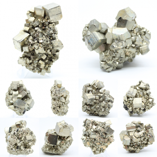Pyrite cristaux brut
