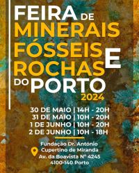 Foire aux minéraux, fossiles et roches à Porto