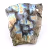 Pendentif en Labradorite forme libre poli brut