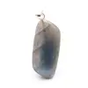 Pendentif en labradorite forme libre bélière argent 925 - 0
