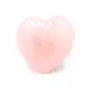 Coeur en quartz rose de Madagascar - 0