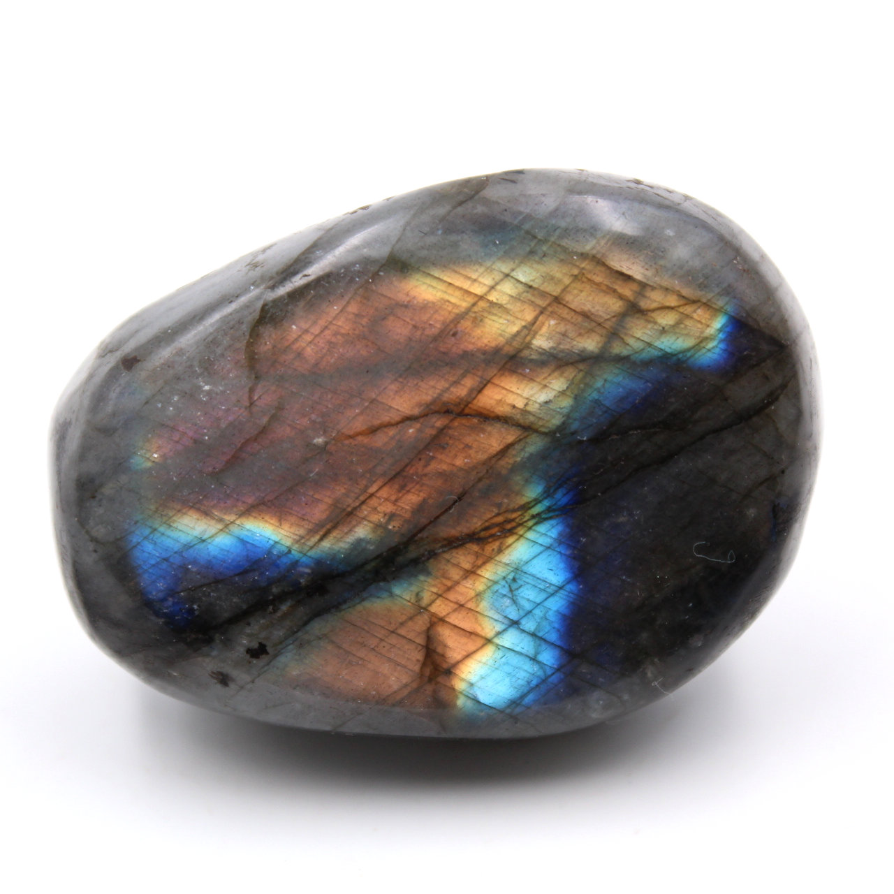 Galet de Labradorite