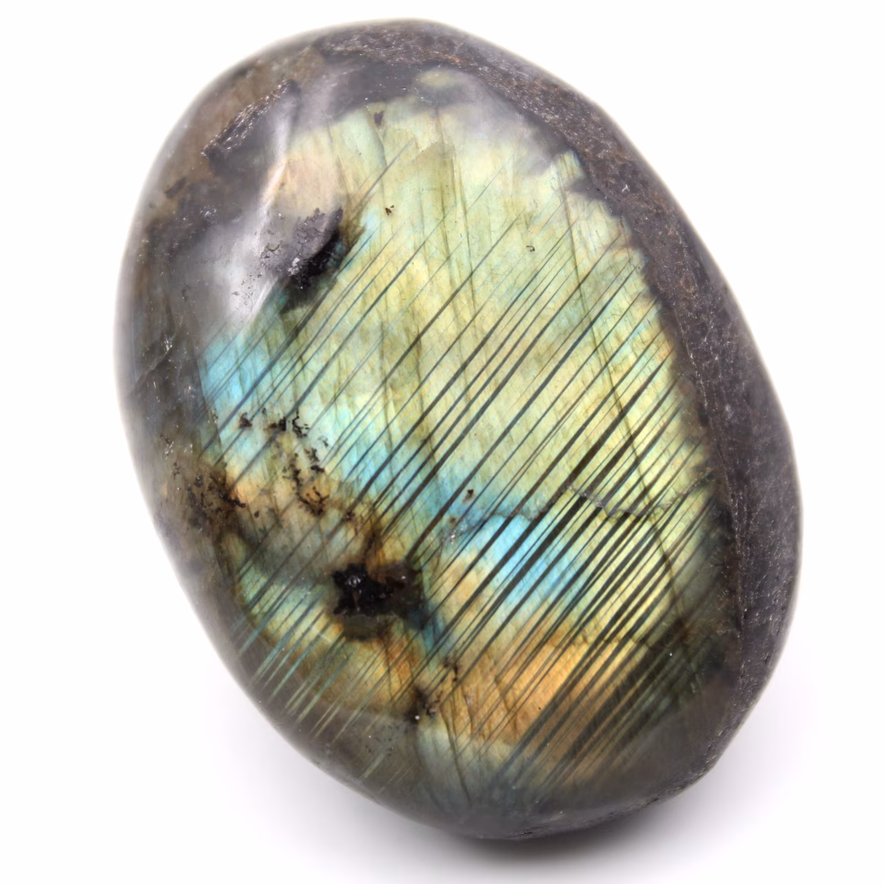 Galet en Labradorite