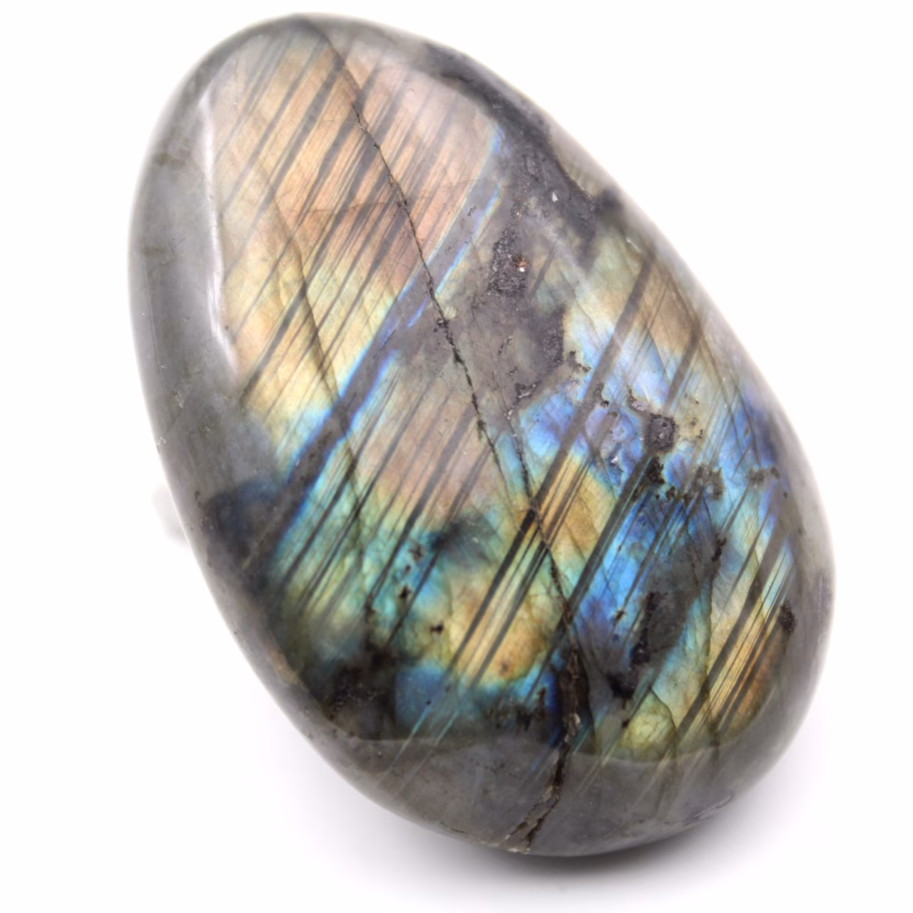 Galet en Labradorite