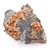Cristaux de vanadinite sur gangue - 0