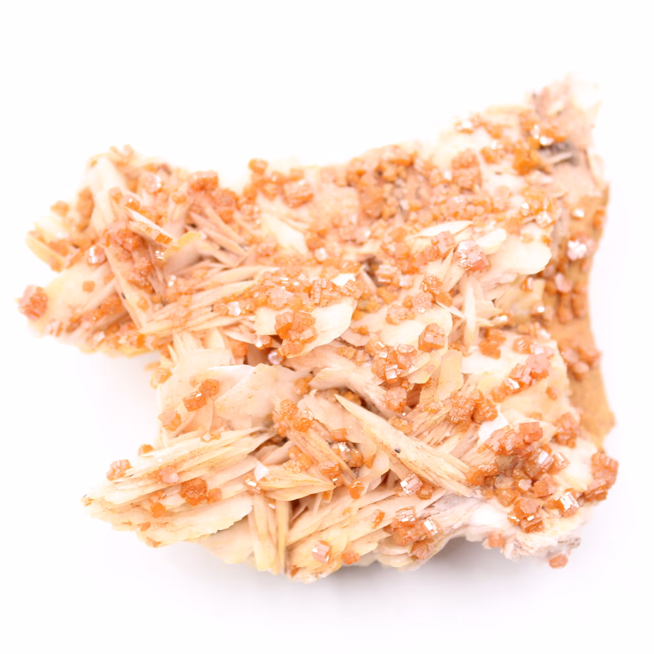 Cristaux de vanadinite sur gangue