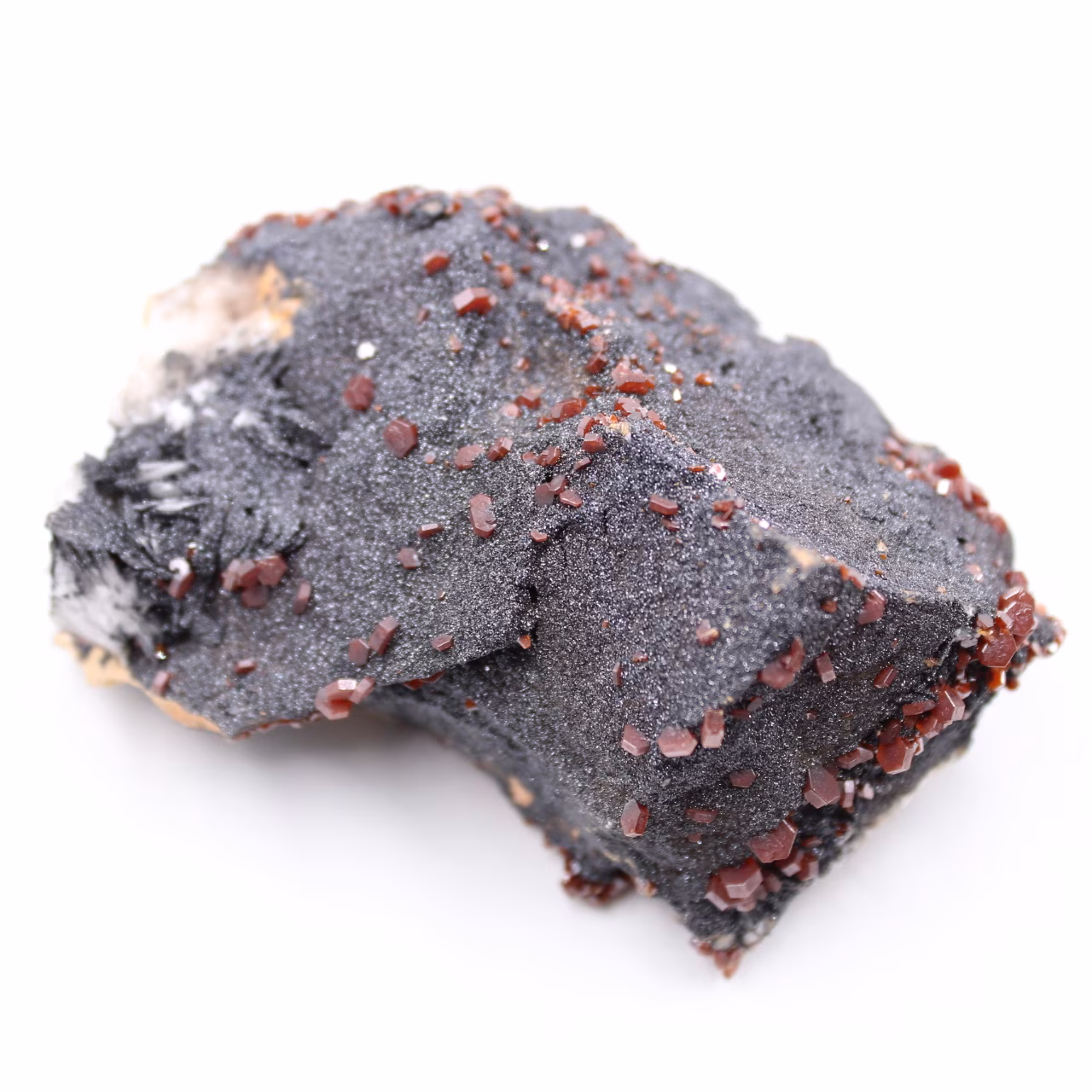 Cristaux de vanadinite sur gangue