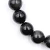 Bracelet d'obsidienne 12 mm - 3