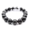 Bracelet d'obsidienne 12 mm - 0