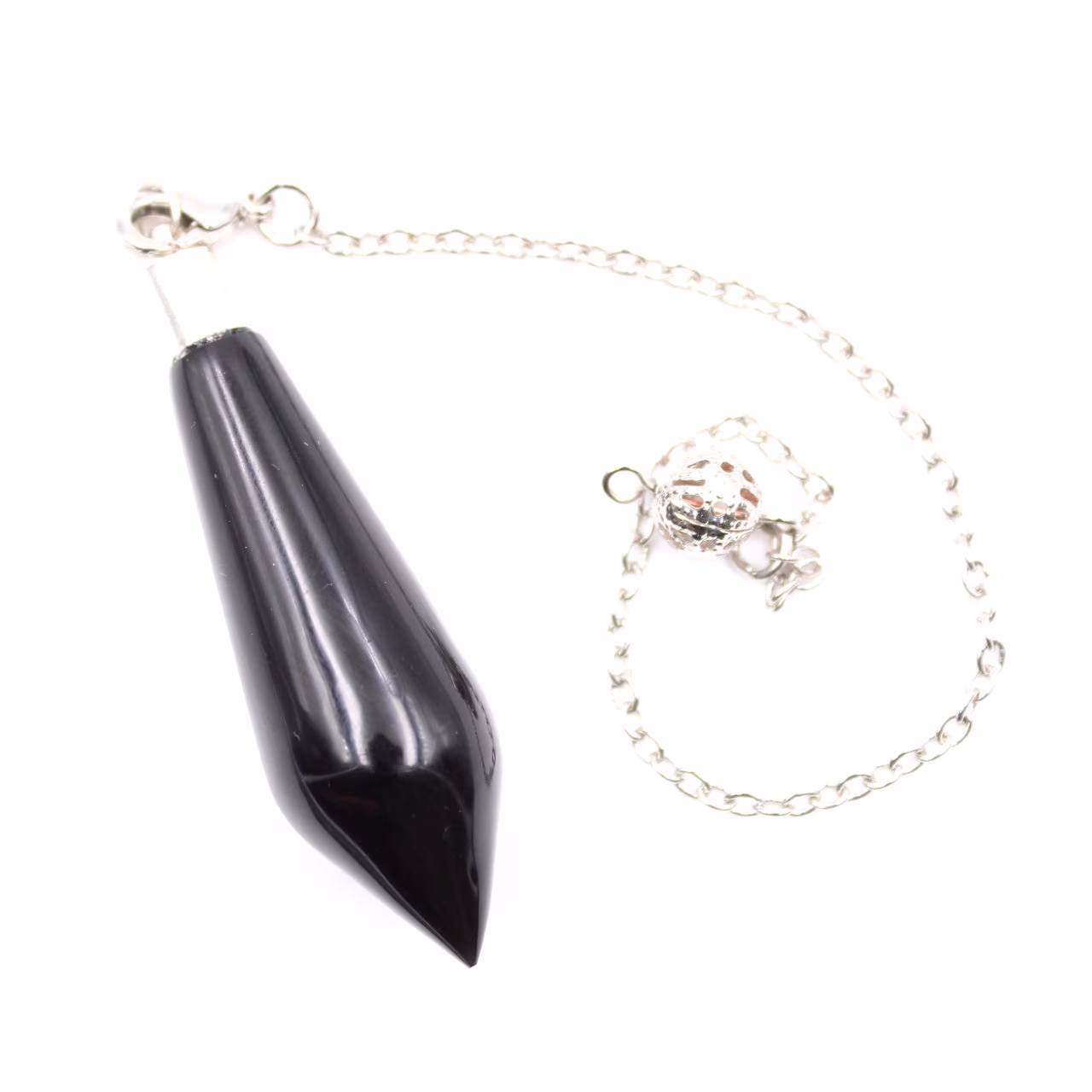 Pendule d'obsidienne