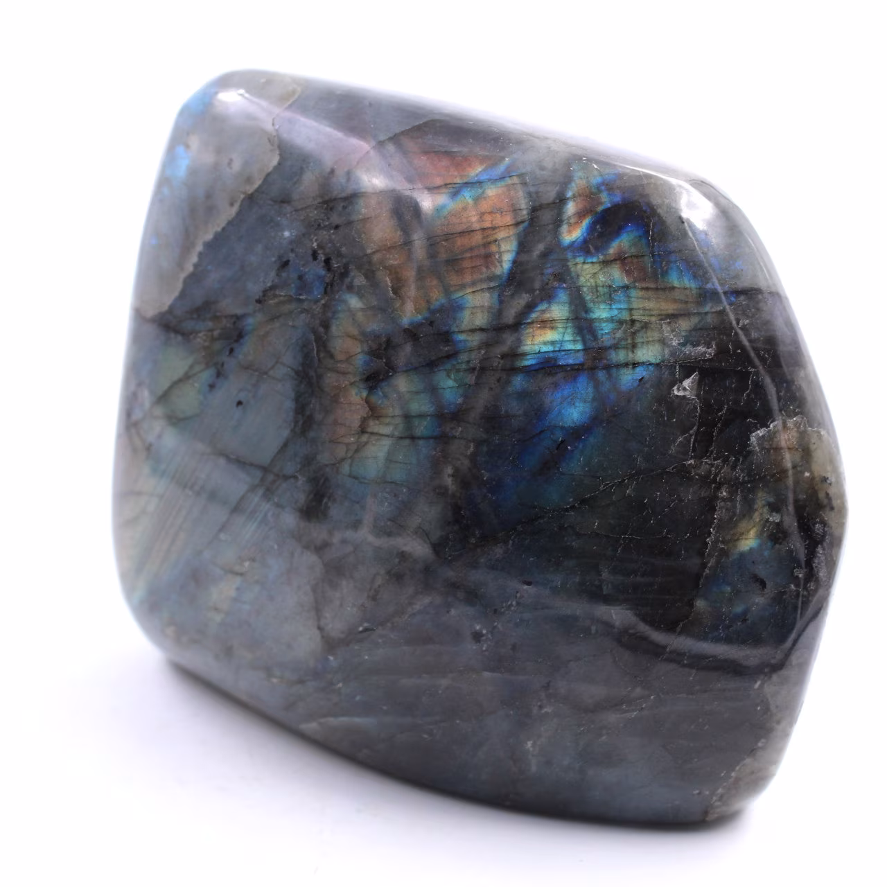 Pierre de Labradorite forme libre d'ornement