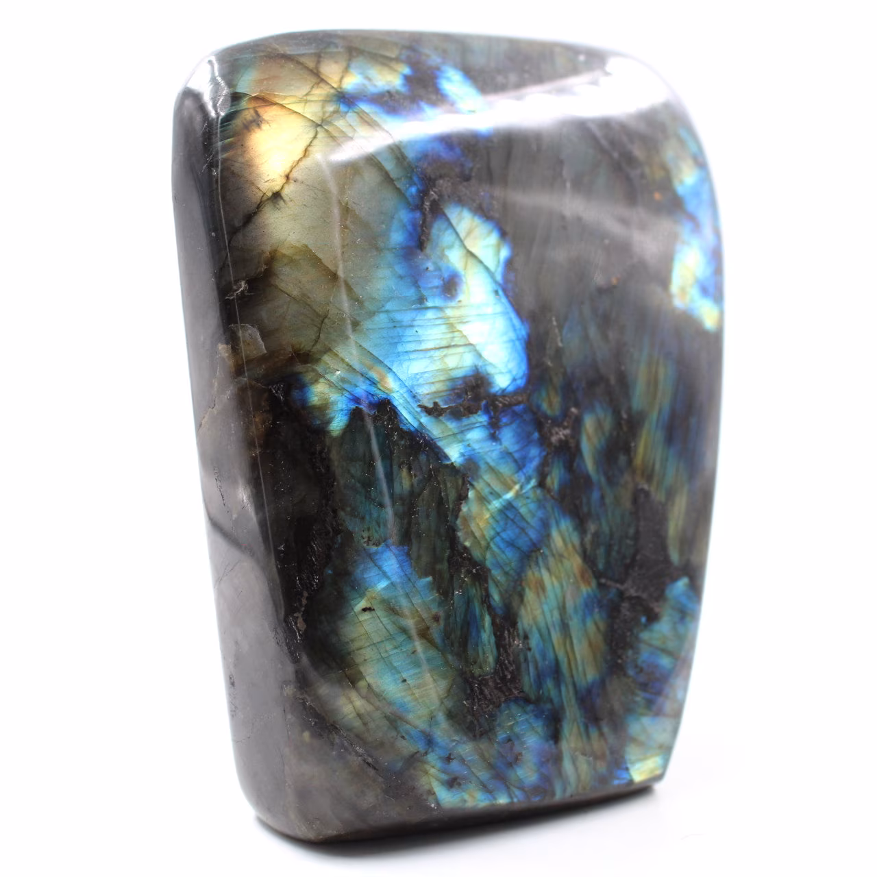Pierre de Labradorite forme libre d'ornement