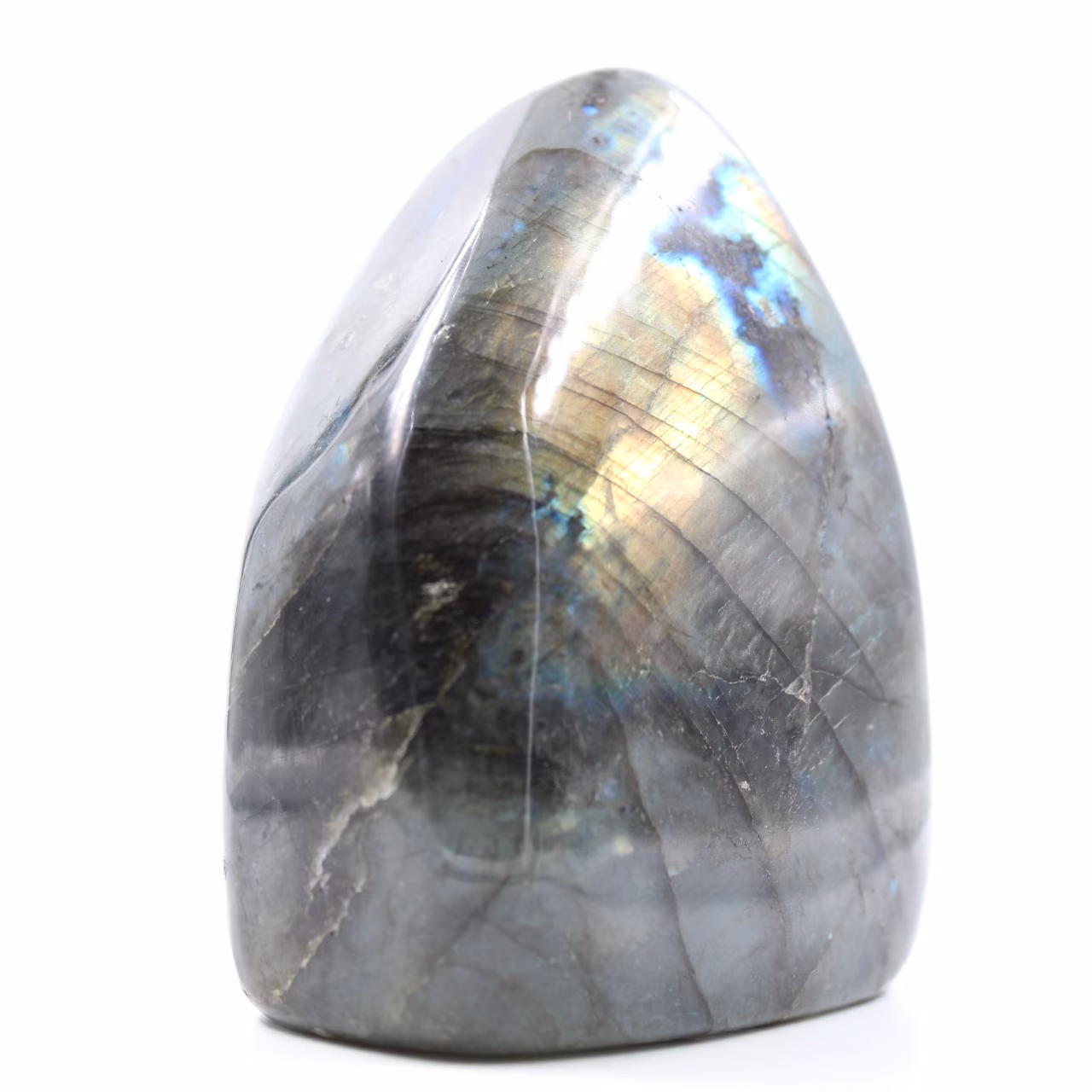 Pierre de Labradorite forme libre d'ornement