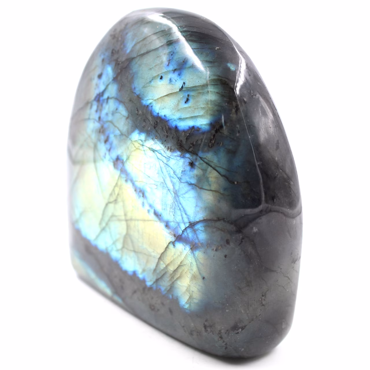 Pierre de Labradorite forme libre d'ornement