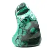 Pierre de malachite forme abstraite d'ornement - 0