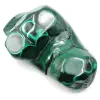 Pierre de malachite forme abstraite d'ornement - 0