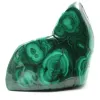 Pierre de malachite forme abstraite d'ornement - 0