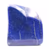 Bloc en pierre de lapis Lazuli forme abstraite d'ornement
