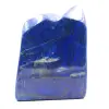 Bloc en pierre de lapis Lazuli forme abstraite d'ornement - 0