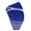 Bloc en pierre de lapis Lazuli forme abstraite d'ornement - 0