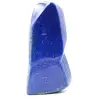 Bloc en pierre de lapis Lazuli forme abstraite d'ornement - 0