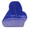 Bloc en pierre de lapis Lazuli forme abstraite d'ornement - 0
