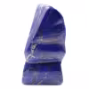 Bloc en pierre de lapis Lazuli forme abstraite d'ornement