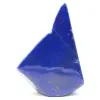 Bloc en pierre de lapis Lazuli forme abstraite d'ornement - 0