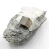 Cubes de pyrite sur gangue de Navajun Espagne - 0