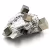 Cubes de pyrite sur gangue de Navajun Espagne
