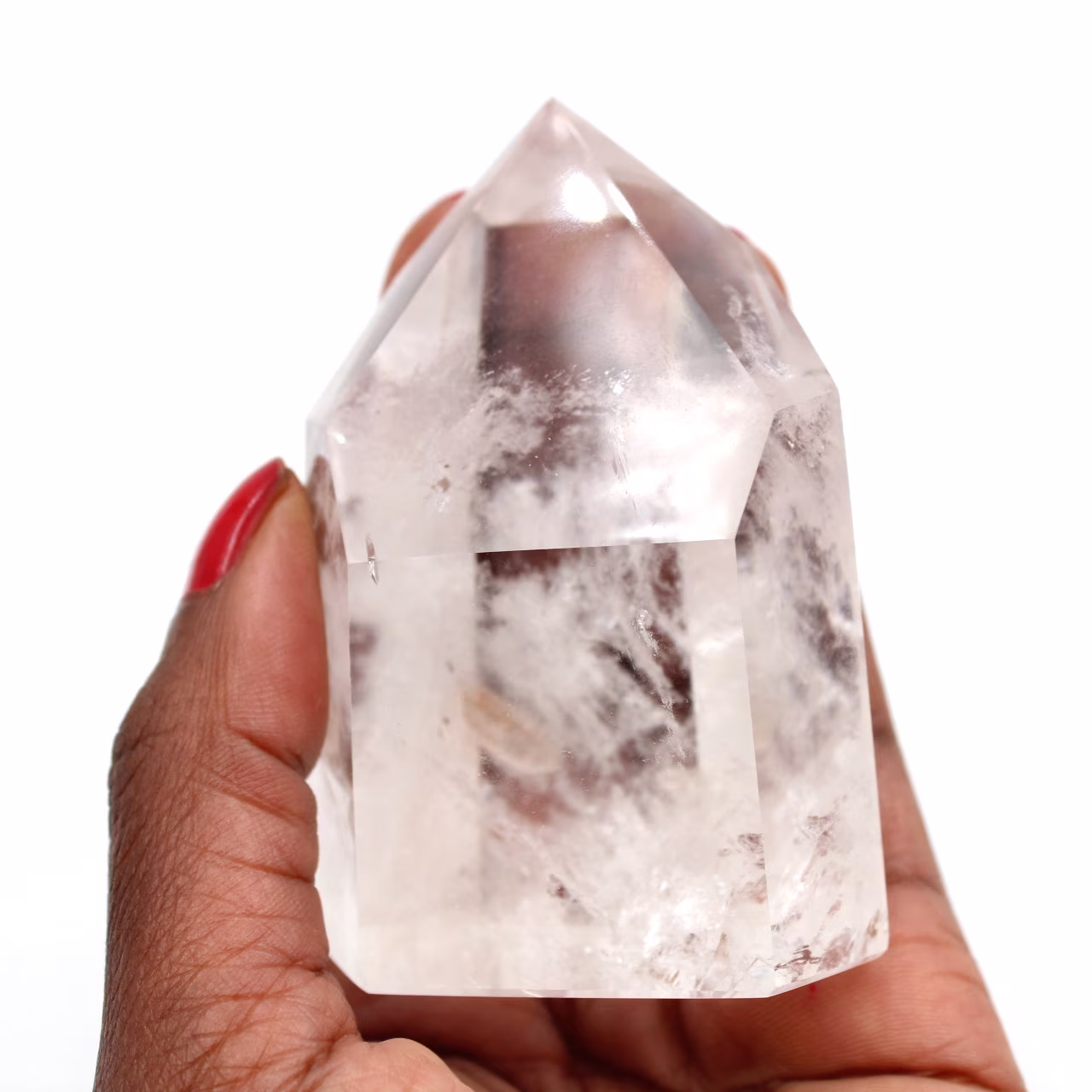 Prisme de cristal de roche
