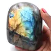 Pierre de Labradorite forme libre d'ornement - 0