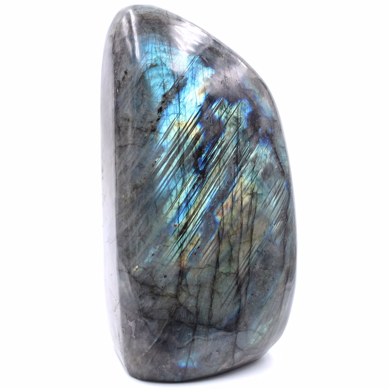 Pierre de Labradorite forme libre d'ornement