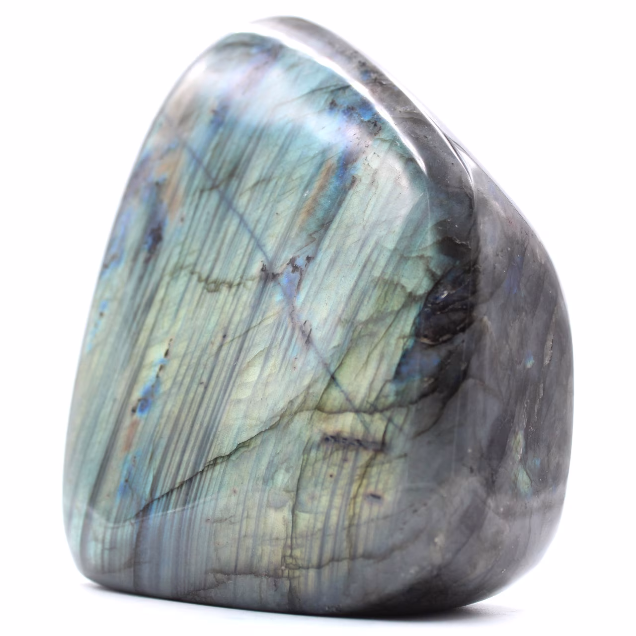 Pierre de Labradorite forme libre d'ornement