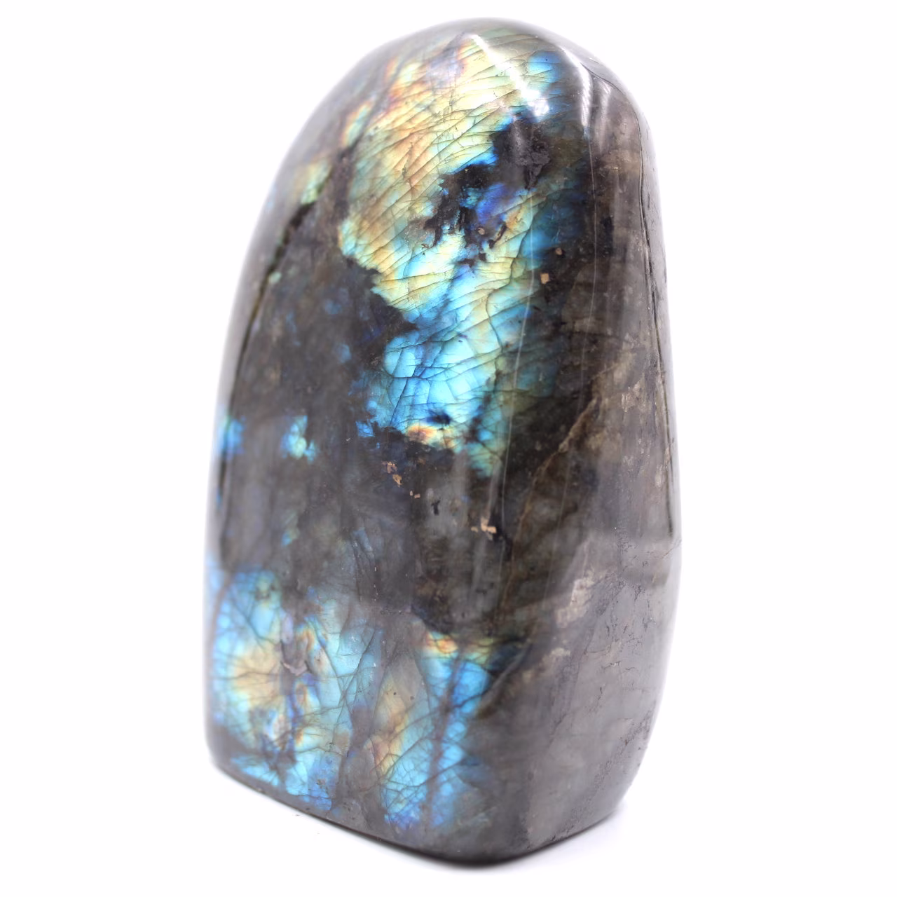 Pierre de Labradorite forme libre d'ornement