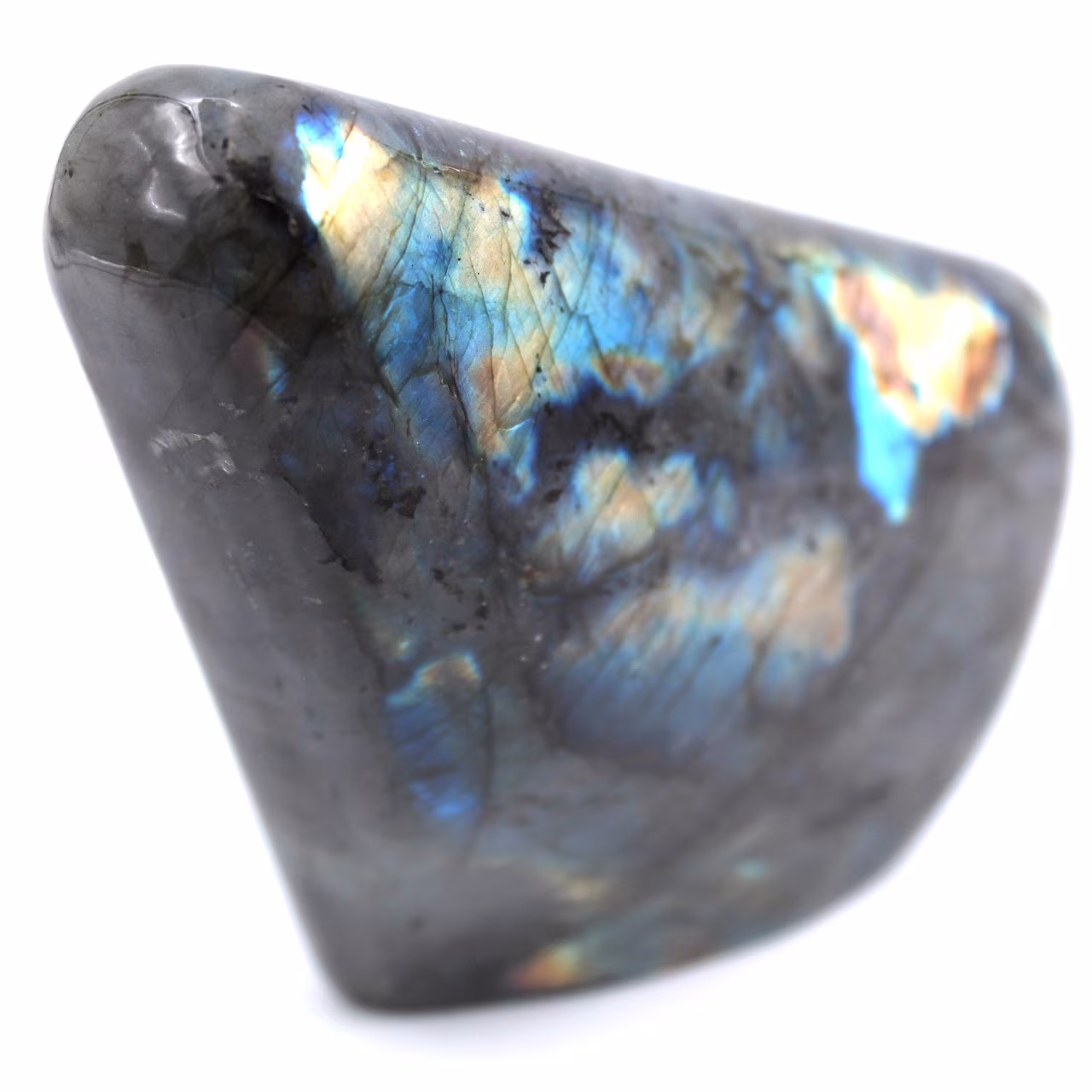 Pierre de Labradorite forme libre d'ornement