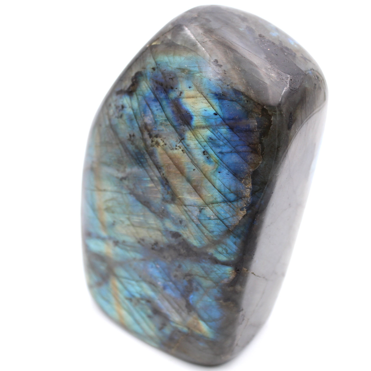 Pierre de Labradorite forme libre d'ornement