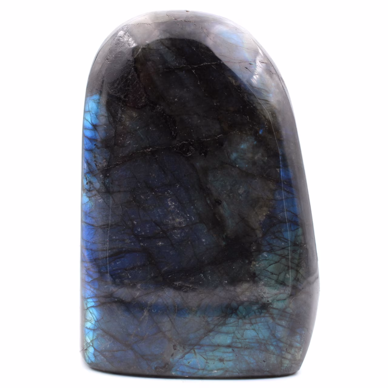 Pierre de Labradorite forme libre d'ornement