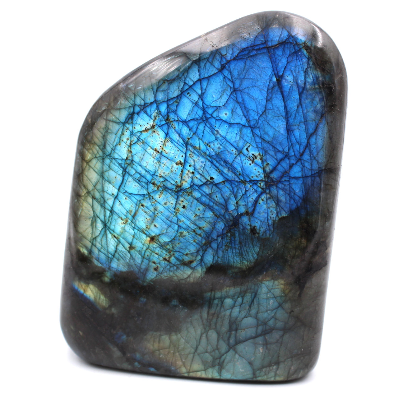 Pierre de Labradorite forme libre d'ornement