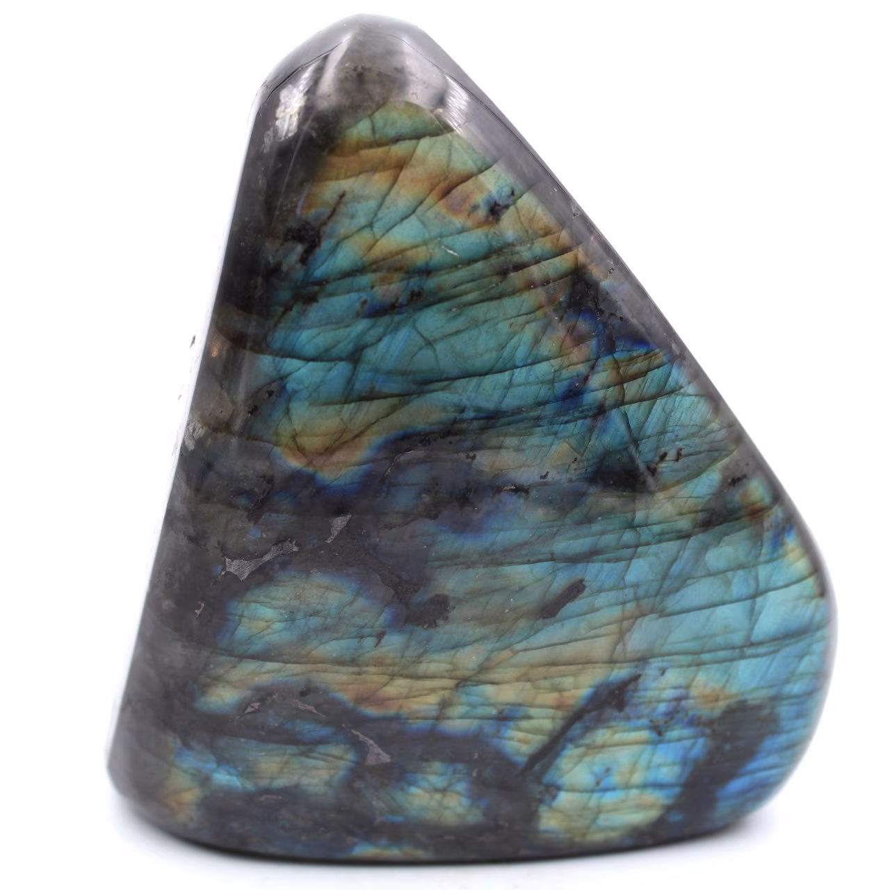 Pierre de Labradorite forme libre d'ornement