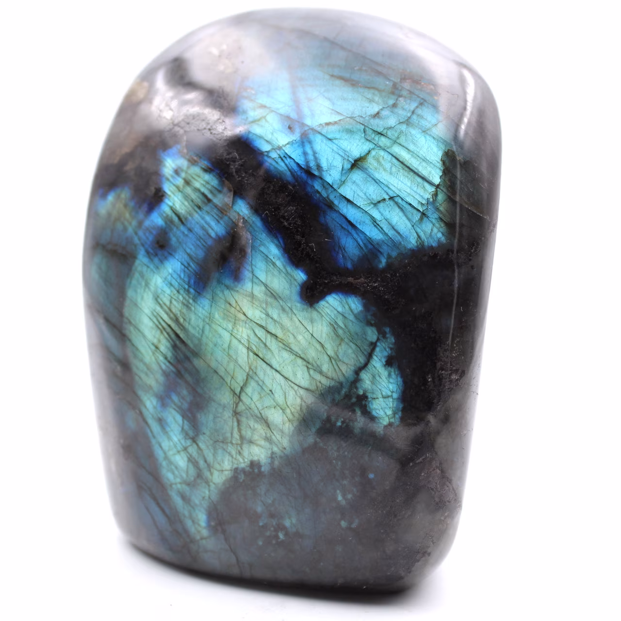 Pierre de Labradorite forme libre d'ornement