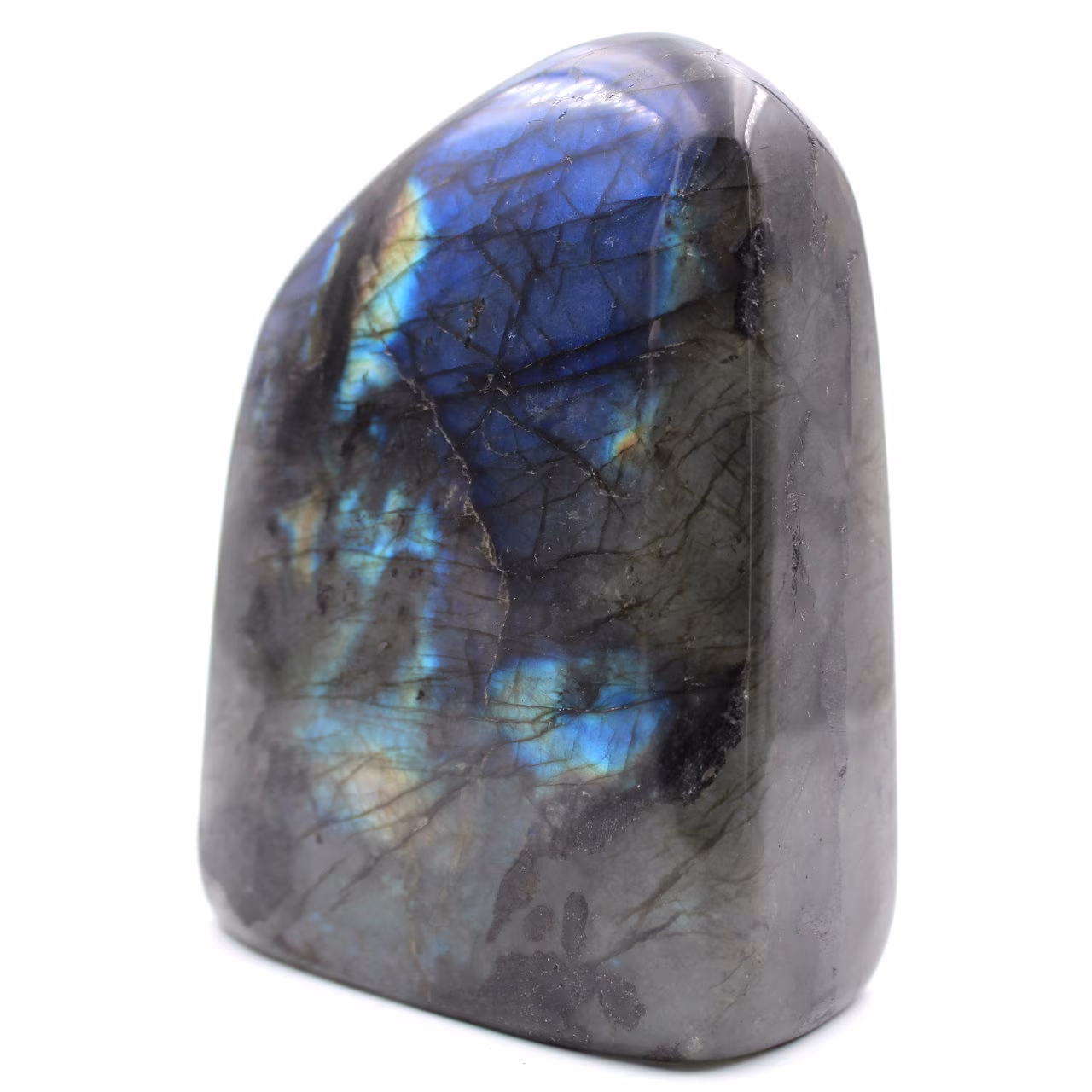 Pierre de Labradorite forme libre d'ornement