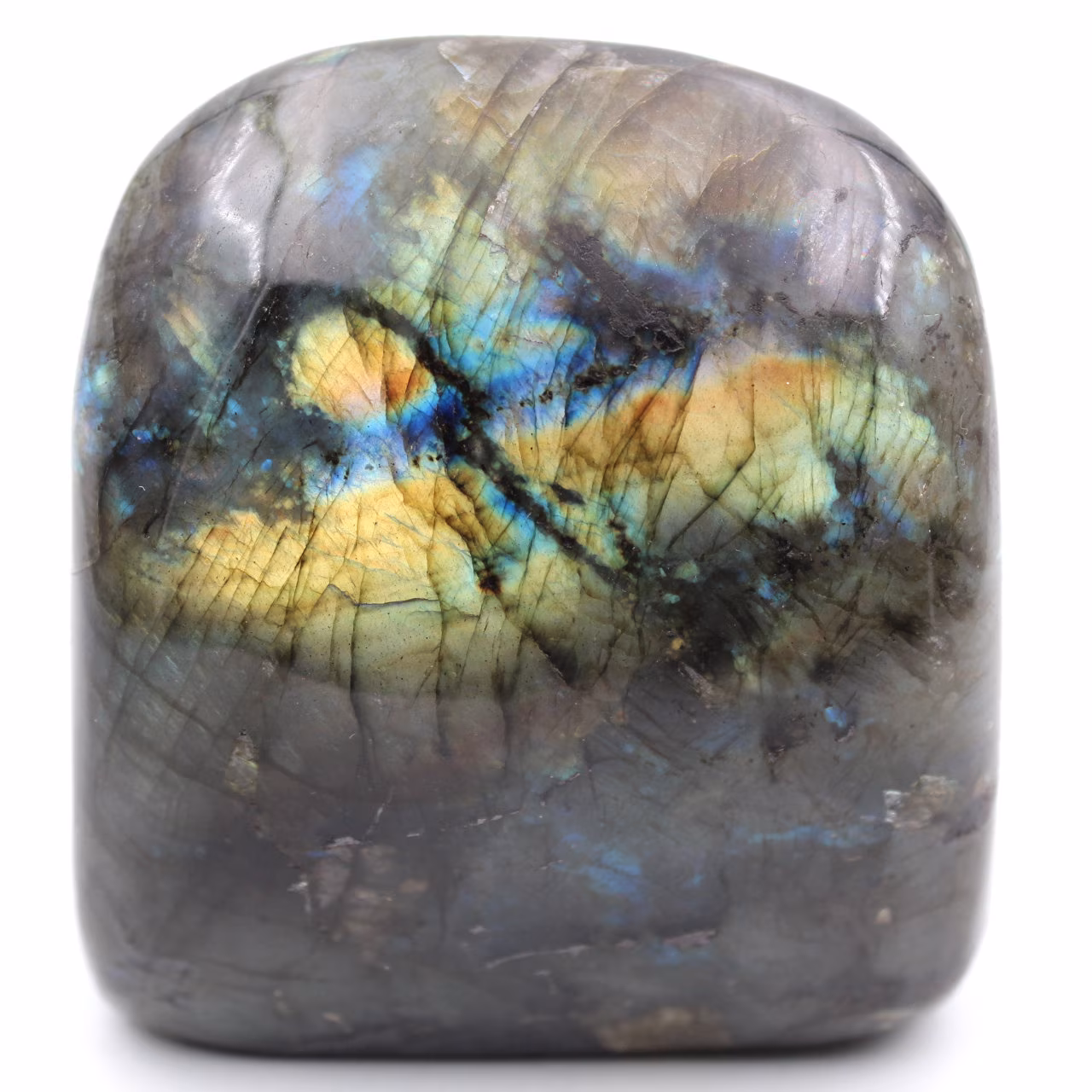Pierre de Labradorite forme libre d'ornement