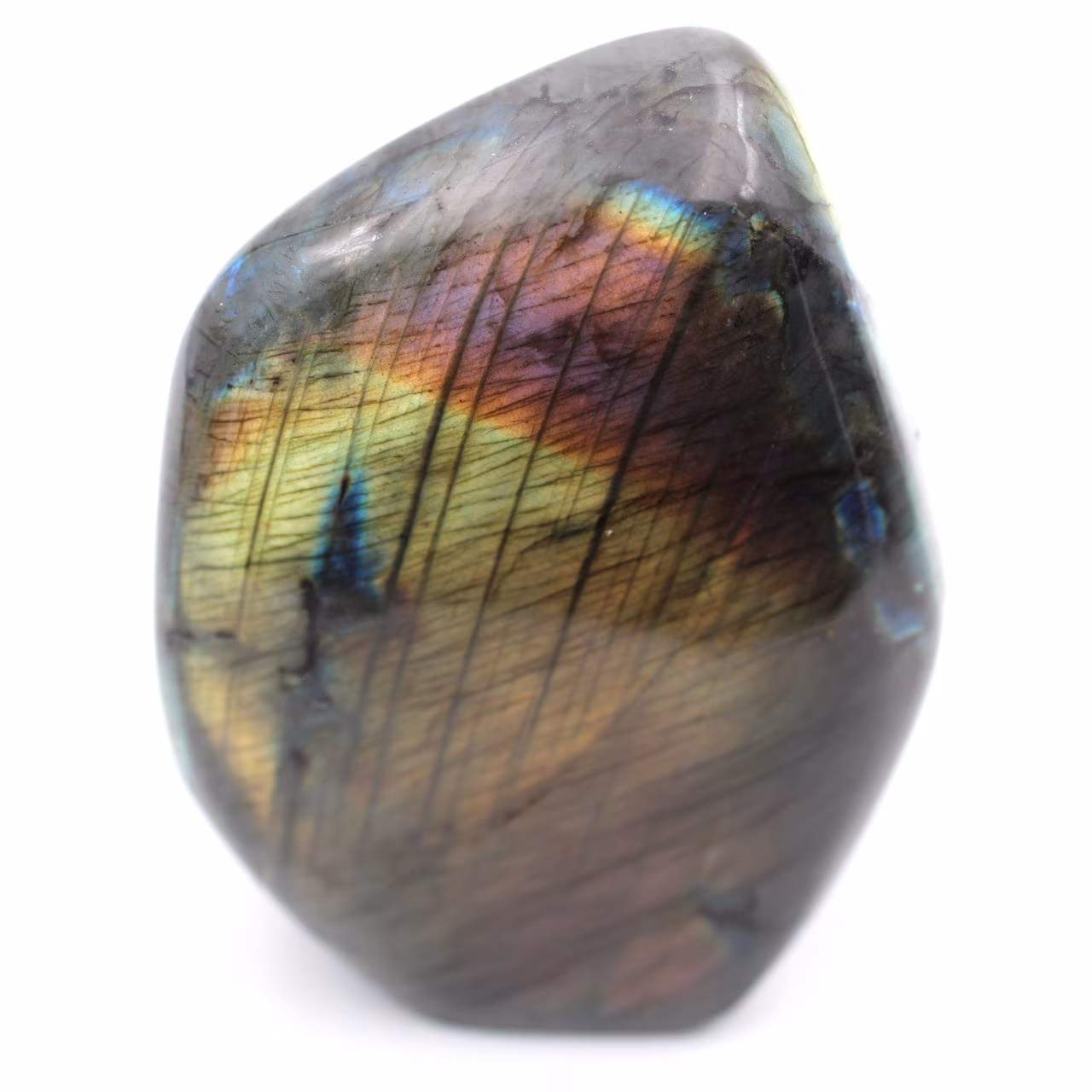 Pierre de Labradorite forme libre d'ornement
