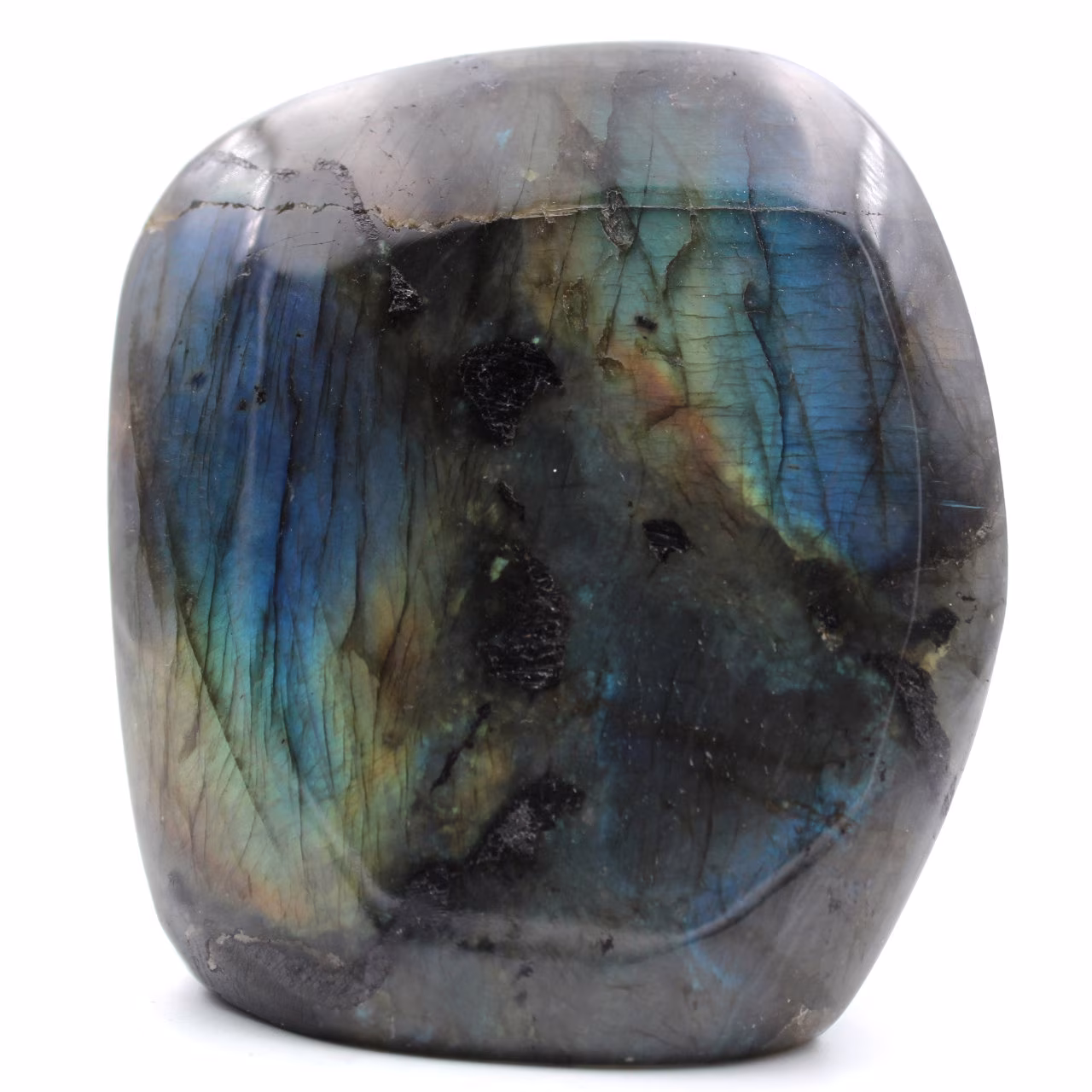 Pierre de Labradorite forme libre d'ornement