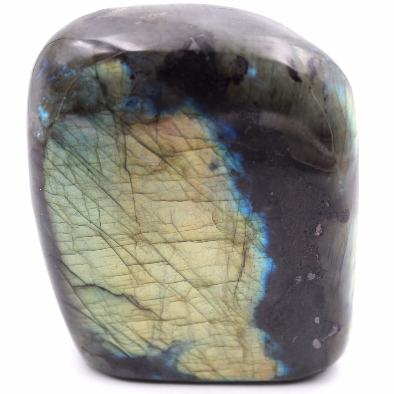 Pierre de Labradorite forme libre d'ornement