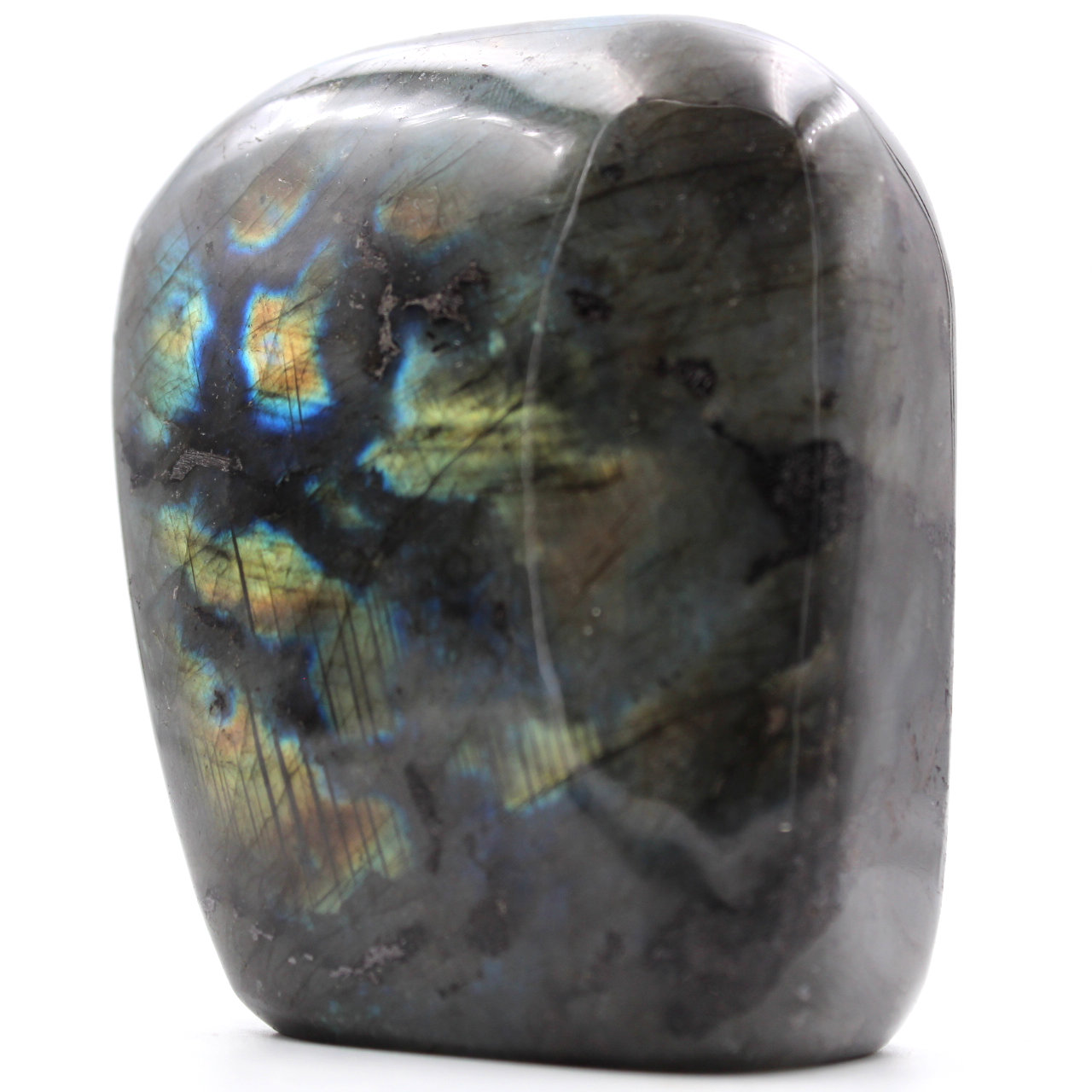 Pierre de Labradorite forme libre d'ornement